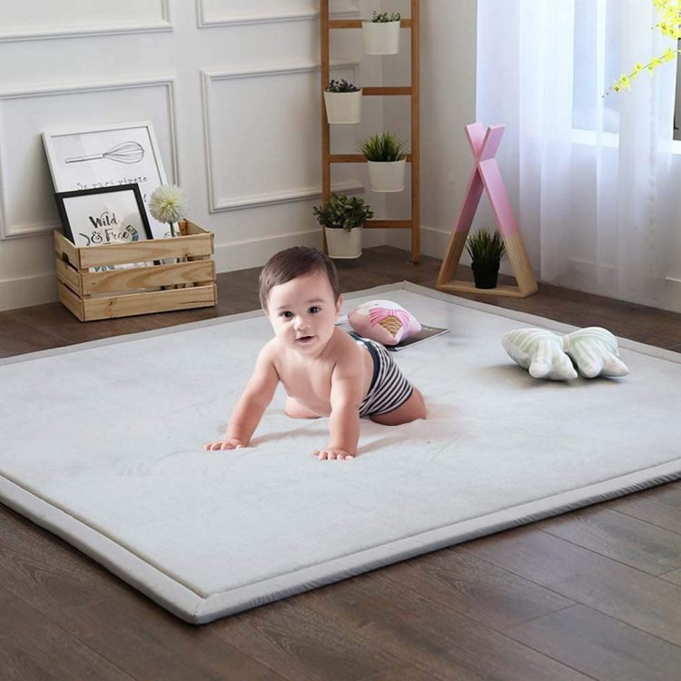 Best Modern - Soft Play Rug for Baby to Crawl on