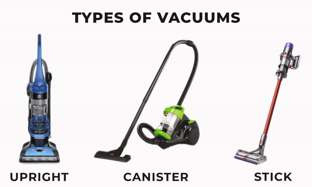 Different vacuum types