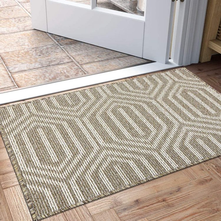 DEXI Low-Profile Indoor Doormat for Hardwood Floor