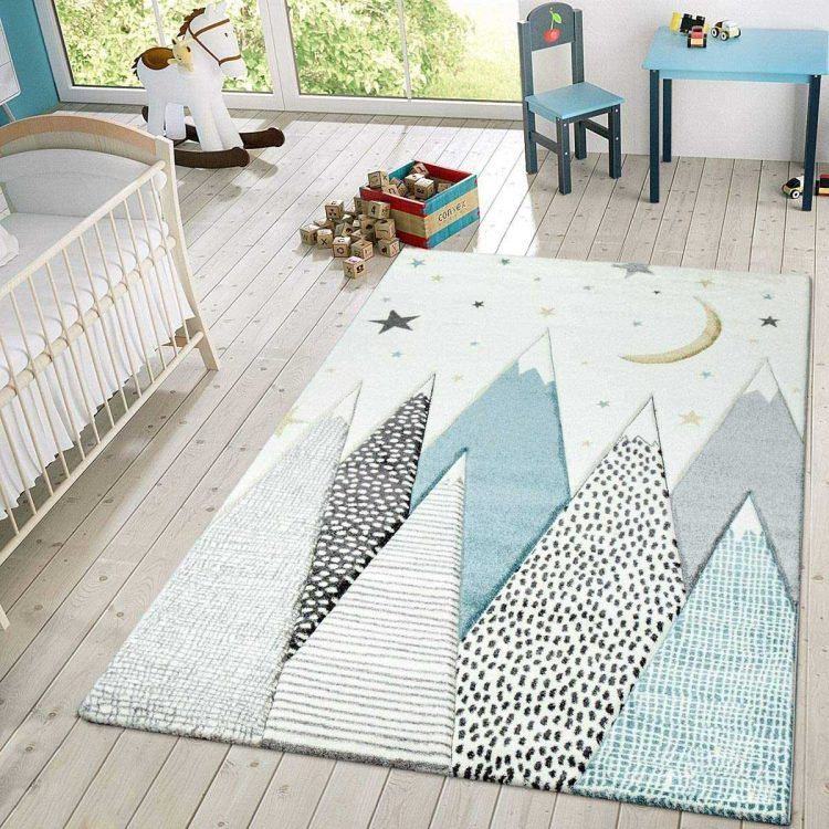 Best Gender Neutral - Mountains Starry-Sky Rug